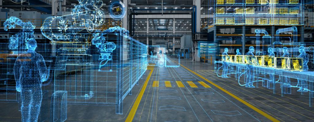 The Virtual Twin Experience for Efficient Manufacturing
